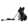 Dogo Lampe à poser Luminaires Globo Lighting Noir, 1 lumière