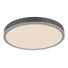 Doro Plafonnier Luminaires Globo Lighting LED Gris, Argenté, 1 lumière, Télécommandes