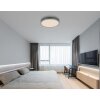 Doro Plafonnier Luminaires Globo Lighting LED Gris, Argenté, 1 lumière, Télécommandes