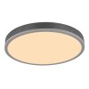 Doro Plafonnier Luminaires Globo Lighting LED Gris, Argenté, 1 lumière