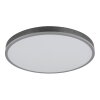 Doro Plafonnier Luminaires Globo Lighting LED Gris, Argenté, 1 lumière, Télécommandes