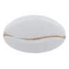Leticia Plafonnier Luminaires Globo Lighting LED Blanc, 1 lumière