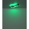 Jayden Plafonnier Luminaires Globo Lighting LED Gris, Noir, 1 lumière, Télécommandes, Changeur de couleurs