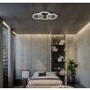 Jayden Plafonnier Luminaires Globo Lighting LED Gris, Noir, 1 lumière, Télécommandes, Changeur de couleurs