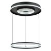 Marsh Suspension Luminaires Globo Lighting LED Noir, 1 lumière, Télécommandes
