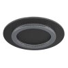 Jayden Plafonnier Luminaires Globo Lighting LED Anthracite, Noir, 1 lumière