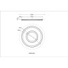 Jayden Plafonnier Luminaires Globo Lighting LED Anthracite, Noir, 1 lumière, Télécommandes