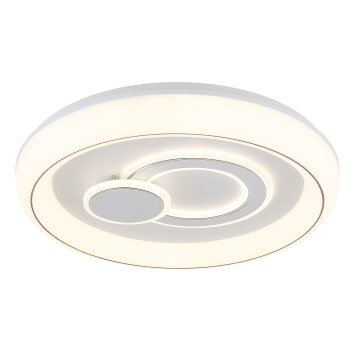 Ruiz Plafonnier Luminaires Globo Lighting LED Blanc, 1 lumière
