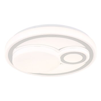 Ruiz Plafonnier Luminaires Globo Lighting LED Blanc, 1 lumière