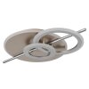 Norris Plafonnier Luminaires Globo Lighting LED Champagne, Chrome, 1 lumière