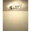 Norris Plafonnier Luminaires Globo Lighting LED Champagne, Chrome, 1 lumière