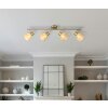 Zachery Plafonnier Luminaires Globo Lighting Laiton, 4 lumières