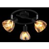 Zachery Plafonnier Luminaires Globo Lighting Noir, 3 lumières
