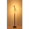 Riha Lampadaire Luminaires Globo Lighting Brun foncé, Noir, 6 lumières
