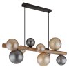 Riha Suspension Luminaires Globo Lighting Brun foncé, Noir, 9 lumières