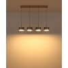 Raymond Suspension Luminaires Globo Lighting LED Anthracite, Noir, 1 lumière