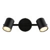 Walters Plafonnier Luminaires Globo Lighting Noir, 2 lumières