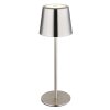 Vancouver Lampe à poser Luminaires Globo Lighting LED Nickel mat, 1 lumière