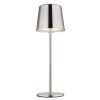 Vancouver Lampe à poser Luminaires Globo Lighting LED Nickel mat, 1 lumière