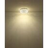 Diann Plafonnier Luminaires Globo Lighting LED Chrome, 1 lumière