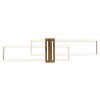 Dakari Plafonnier Luminaires Globo Lighting LED Écru, Noir, 1 lumière