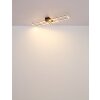 Dakari Plafonnier Luminaires Globo Lighting LED Écru, Noir, 1 lumière