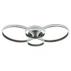 Grouni Plafonnier Luminaires Globo Lighting LED Titane, 1 lumière