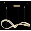 Neil Suspension Luminaires Globo Lighting LED Or, 1 lumière, Télécommandes