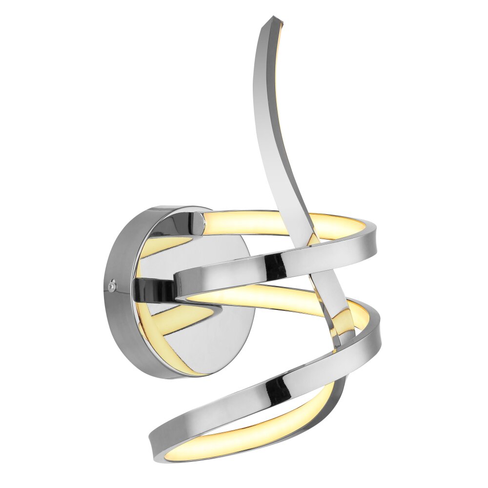 Iduna Plafonnier Luminaires Globo Lighting LED Chrome, 1 lumière main product photo