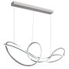 Iduna Suspension Luminaires Globo Lighting LED Chrome, 1 lumière, Télécommandes Iduna Suspension Luminaires Globo Lighting LED Chrome, 1 lumière, Télécommandes
