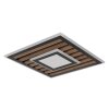 Woody Plafonnier Luminaires Globo Lighting LED Écru, Noir, 1 lumière