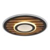 Woody Plafonnier Luminaires Globo Lighting LED Écru, Noir, 1 lumière