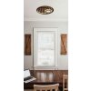 Woody Plafonnier Luminaires Globo Lighting LED Écru, Noir, 1 lumière