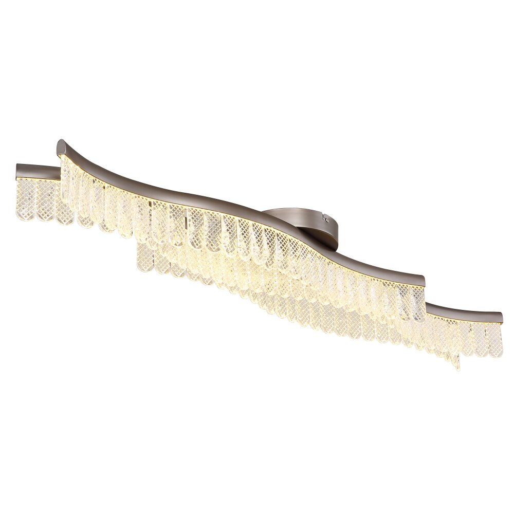 Juliet Plafonnier Luminaires Globo Lighting LED Anthracite, 1 lumière main product photo