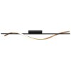 Watkins Plafonnier Luminaires Globo Lighting LED Noir, 1 lumière