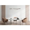 Watkins Suspension Luminaires Globo Lighting LED Noir, 1 lumière