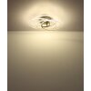 Kombos Plafonnier Luminaires Globo Lighting LED Nickel mat, 1 lumière