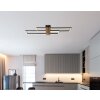 Dakari Plafonnier Luminaires Globo Lighting LED Écru, Noir, 1 lumière