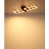 Dakari Plafonnier Luminaires Globo Lighting LED Écru, Noir, 1 lumière