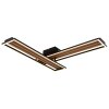Dakari Plafonnier Luminaires Globo Lighting LED Noir, 1 lumière