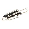 Jeffry Plafonnier Luminaires Globo Lighting LED Anthracite, Noir, 1 lumière, Télécommandes