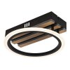 Blevins Plafonnier Luminaires Globo Lighting LED Écru, Noir, 1 lumière