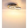 Della Plafonnier Luminaires Globo Lighting LED Or, Noir, 1 lumière