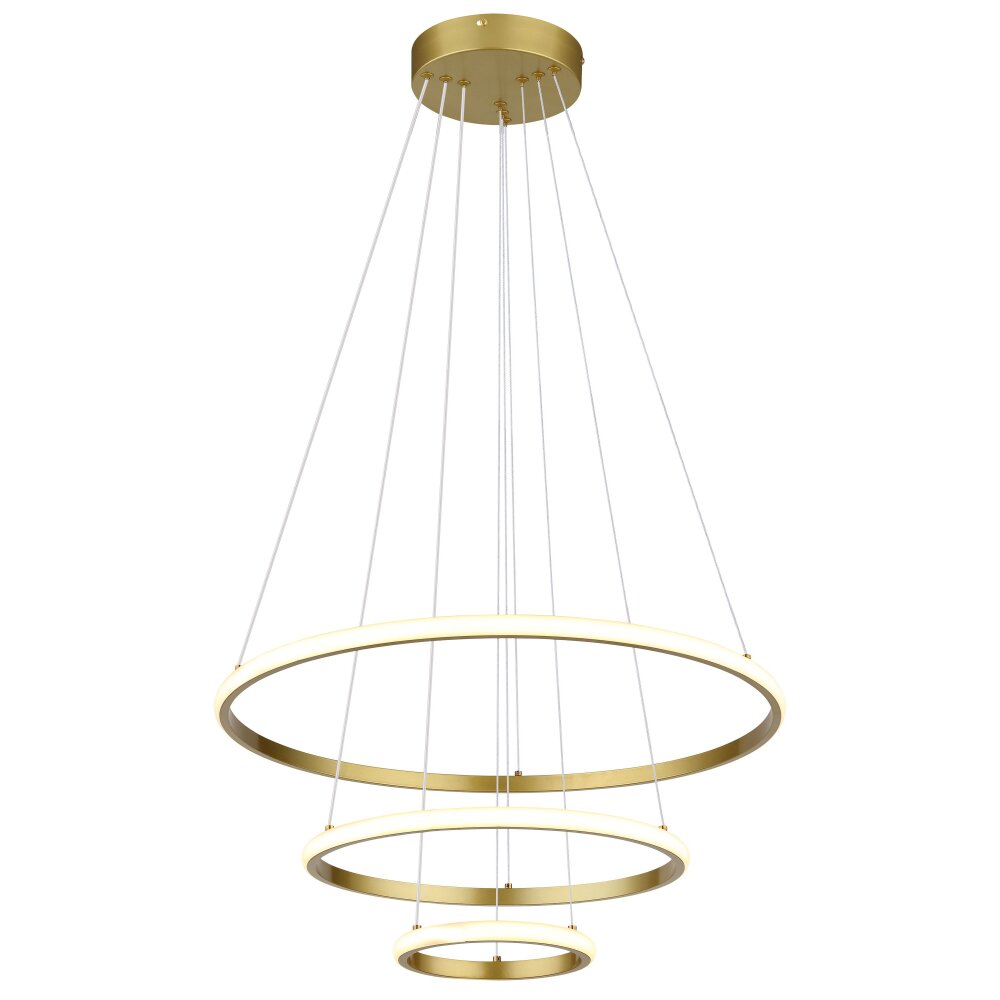 Corine Suspension Luminaires Globo Lighting LED Or, 1 lumière main product photo