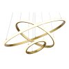 Corine Suspension Luminaires Globo Lighting LED Or, 1 lumière