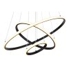 Corine Suspension Luminaires Globo Lighting LED Noir, 1 lumière