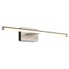 Jaime Applique murale Luminaires Globo Lighting LED Nickel mat, 1 lumière, Télécommandes