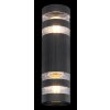 Hayes Applique murale Luminaires Globo Lighting Noir, 2 lumières