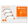 Spot encastrable LEDVANCE DOWNLIGHT SLIM Blanc, 3 lumières
