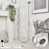 Lampadaire  Kermoguen LED Blanc, 1 lumière